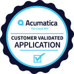 Acumatica Customer Validated Badge Acumatica Customer Validated Badge